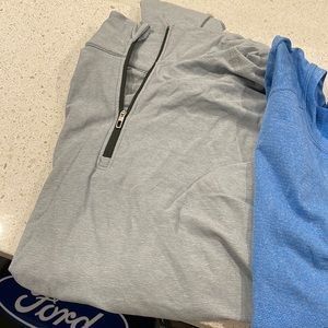 Mens XL swiftly tshirts and half zip!